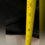 Athleta  Women Cozy Karma Asym Sweatshirt Dress Black Thumbholes Warm Soft S Photo 6