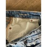 American Eagle High Rise Denim Mom Shorts Distressed Women’s size 10 Photo 6