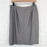 Anne Klein Vintage Gray Skirt Suit Blazer Pencil Skirt Platinum Size 12 NWT Photo 5