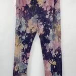 Maronie New Tie Dye Sweatpants Drawstring Waist Eggplant Multi Photo 6