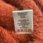 Love Tree  Small Teen Girls Women's Orange Button Down Cropped Sweater Preowned Photo 4