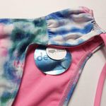 Decree Swim Bottoms Women's Size Small Blue Pink Tie Dye Swimsuit Briefs Photo 2