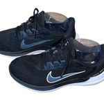 Nike Womens Air Winflo 9 Neutral Lace Up Athletic Running Shoes Black Size 7 Photo 1