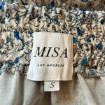 MISA Los Angeles Smocked Waist Tiered Floral Ruffle Mini Skirt Size Small Photo 4