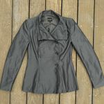Grey Pauw Amsterdam Blazer Jacket Structured Asymmetric Button Up Gray Photo 0