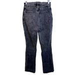 Abercrombie & Fitch  Curve Love Black 70s Vintage Flare Ultra High Rise Jean 25 0 Photo 1