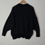 Victoria's Secret  PINK Chenille Crewneck Pullover Sweater Black XS 2024 Cozy Photo 5