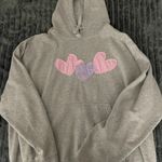 Handmade heart stitched hoodie  Photo 0