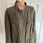 Treasure & Bond  Army Green Utility Cargo Jacket Grunge Boho Photo 1