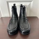 Hunter Women's Original Refined Penny Loafer Chelsea Rain Boots Size 8 Photo 2