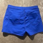 Old Navy  Shorts Womens 16 Plus High Rise Wow Royal Blue Jean Denim Casual Summer Photo 2