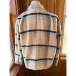 BAGATELLE COLLECTION Women Plaid Shacket Jacket Beige Blue Green Button Size S Tan Photo 1