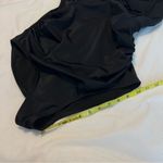 Venus Black One Piece Swimsuit Ruching Cut Out Back Women’s Size 12 Tie Front Photo 14