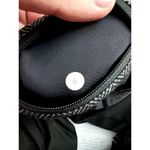 Lululemon  Speed Crop Giant Herringbone Black Heathered Black size 6 Photo 4