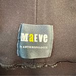 Maeve Maternity Colette Pants Women's Size 10 Black Pull On Over the Bump Photo 4