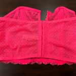 Victoria's Secret NWT Victoria’s Secret Hot Pink Dream Angels Bustier Strapless Bralette Medium Photo 2