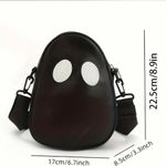Black ghost crossbody bag #Ghost #Halloween Photo 2