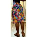 Vintage COUNTERPARS Bermuda Shorts – Made in USA Sz S Skorts 90s Red Photo 7