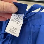 Swimsuits For All Swim Shorts Blue Pockets Drawstring Brief Lined ~ Size 18/20 Photo 6