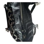 Coach  Signature Mia Op Art Shoulder Tote Handbag Photo 7