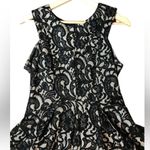 Heart soul  Dress Womens Size XL Black Lace Party Dress Rear Zip Floral Photo 1