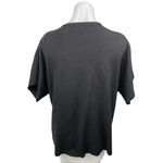 Oak + Fort Black V-neck One Button Pockets Short Sleeve Cardigan Sweater Top XS Photo 1