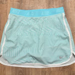 Nike  | Women's Dri-FIT Athletic Aqua Blue Green Geometric Print Golf Skort, XS Photo 0