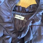 DO+BE  Navy Ruffle Mini Dress Photo 3