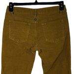 prAna SZ 6 Trinity Corduroy Pants Low-Rise Fitted Zip-Fly Pocket Tortoise Women Photo 4