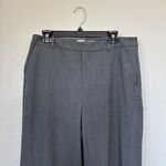 A New Day Solid Gray “Stretch Elastrado” Wide Leg Dress Pants Photo 2