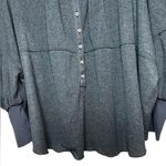 Free People Marla Jersey Henley Top Size XS Photo 5