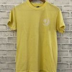 Palmetto Moon Women’s yellow short sleeve t-shirt Small Photo 1