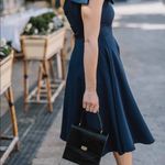 Gal Meets Glam NWT Celine One Shoulder Dress in Navy Size 00 Photo 1