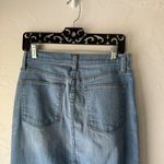 J Crew Denim Skirt Womens 28 Blue Knee Length Casual Stretch Jean Pencil Photo 6