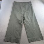 LC Lauren Conrad  Plus 14W Super High Rise Wildflower Wide Leg Cropped Green Photo 14