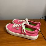 Cariuma OCA Low Rose Pink Lemonade Canvas Sneakers Lace Up W8 Size 8 Photo 2