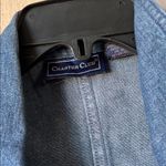 Charter Club  Blue Denim zip front Vest small Photo 2