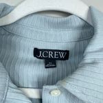 J.Crew Premium Rib Short-Sleeve Polo Shirt Light Blue Size XS 2025 Preppy Photo 4