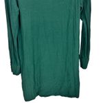 Madewell Novel Dress Smoky Spruce Green Button Up Long Sleeve Mini Fall Dress XS Photo 8