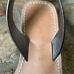 Calaxini Metallic Wedge Sandals euro size 40 Brown Photo 7