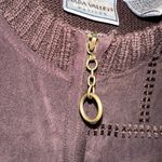 Napa Valley Petites Vintage Full Zip Brown Mock Neck Vest Size undefined Photo 2