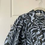 Ganni  Puff Sleeve Zebra Print Dress Photo 12