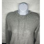 Abercrombie & Fitch Hoodie Women's Light Gray Knitted Hoodie Size Small Photo 0