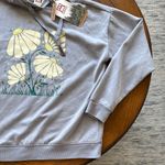 Avalanche  Heather Gray Hoodie with Floral Design Photo 6