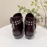 Marc by Marc Jacobs  Carroll 2strap Stud Ankle Boot Black Bootie Size 36 Preowned Photo 3