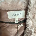 NWT The Great. The Vintage Plush Coat in Pale Blush Size 2 Pink Photo 6