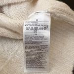 Old Navy Cream and Brown Geometric Oversized Sweater Medium Photo 6