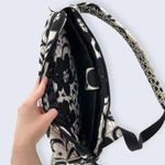 Vera Bradley Night & Day (Summer 2010) Black White Large Laptop School Backback Photo 6