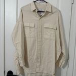 Frank & Eileen XS/Small NWOT McLoghlin Oversize Utility Shirt Vintage White Photo 6