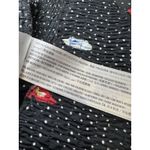 Abercrombie & Fitch Cocktail Crop Top Floral Womens Size S Puffed Blue Polka Smocked Navy Prairie AF Photo 6